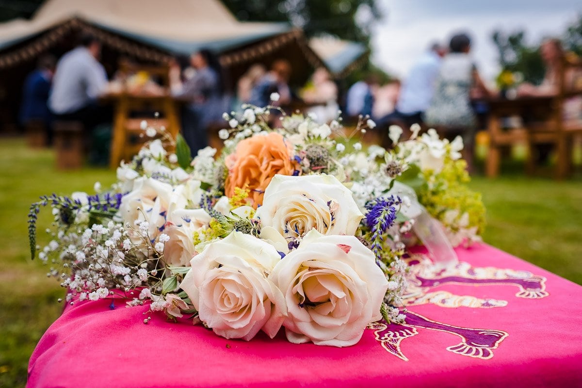 Garden wedding photography